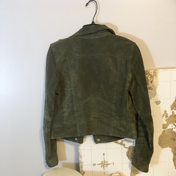SL8 suede biker jacket - Picture 3 of 4